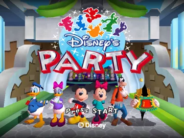 Disney's Party screen shot title